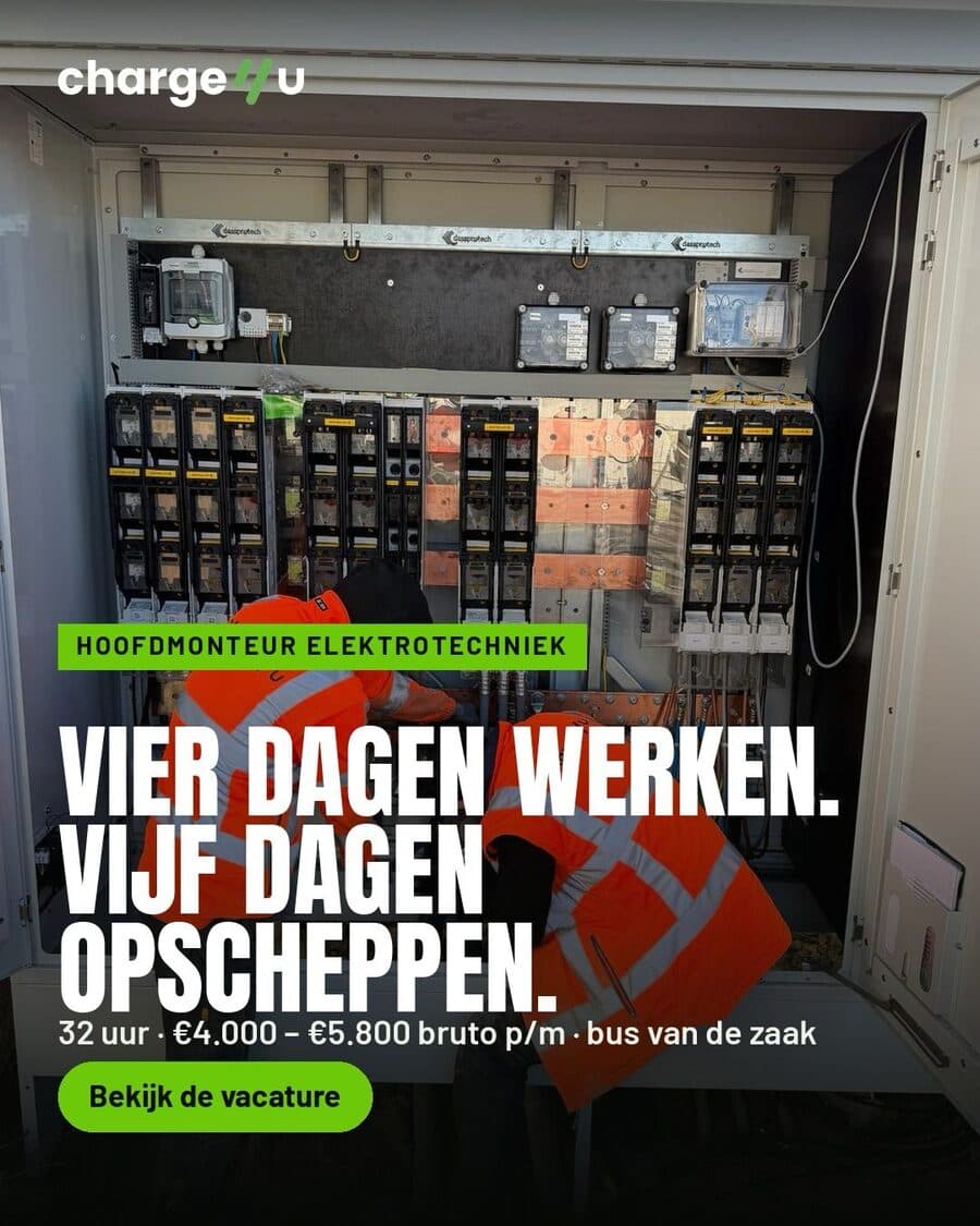 Advertentie: Vier dagen werken. Vijf dagen opscheppen.