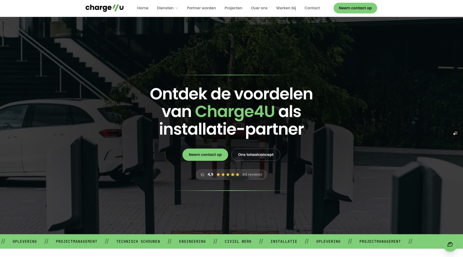 Website van charge4u